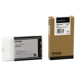 (業務用3セット) EPSON エプソン インクカートリッジ 純正 【ICBK39A】 フォトブラック(黒)