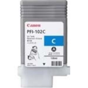 (業務用3セット) Canon キヤノン インクカートリッジ 純正 【PFI-102C】 シアン(青)