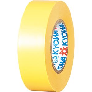 (まとめ) 共和 ミリオンビニールテープ 19mm×10m 黄 HF-112-A 1巻 【×60セット】 - 画像 (2)