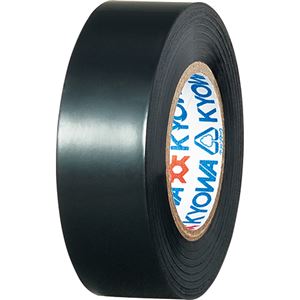 (まとめ) 共和 ミリオンビニールテープ 19mm×10m 黒 HF-117-A 1巻 【×60セット】 - 画像 (2)