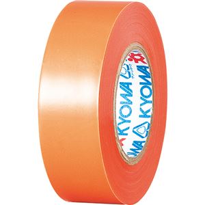 (まとめ) 共和 ミリオンビニールテープ 19mm×10m 橙 HF-115-A 1巻 【×60セット】 - 画像 (2)