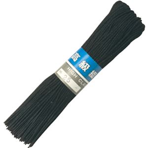 (まとめ) 銀鳥産業 綴紐 450mm ウルシ先 スフ糸12本織+PP糸4本織 TU-25 1パック(100本) 【×10セット】