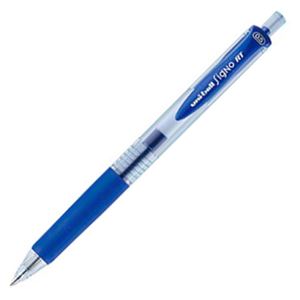 (まとめ) 三菱鉛筆 ゲルインクボールペン ユニボール シグノ RT エコライター 0.5mm 青 UMN105EW.33 1本 【×50セット】