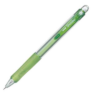 (まとめ) 三菱鉛筆 シャープ SHARPペンシル VERYシャ楽 0.5mm (軸色 透明緑) M5100T.6 1本 【×60セット】