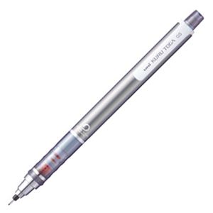 (まとめ) 三菱鉛筆 シャープ SHARPペンシル クルトガ スタンダードモデル 0.5mm (軸色 シルバー) M54501P.26 1本 【×20セット】