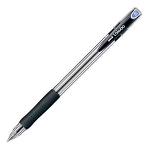 (まとめ) 三菱鉛筆 油性ボールペン VERY楽ボ 極細 0.5mm 黒 SG10005.24 1本 【×60セット】