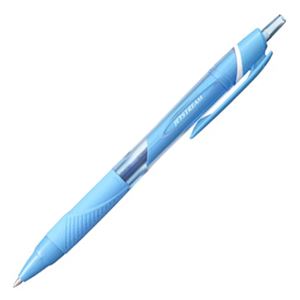 (まとめ) 三菱鉛筆 油性ボールペン ジェットストリーム カラーインク 0.7mm ライトブルー SXN150C07.8 1本 【×40セット】