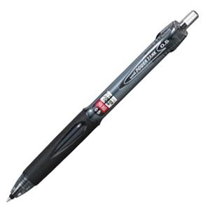 (まとめ) 三菱鉛筆 油性加圧ボールペン パワータンク スタンダード 0.5mm 黒 SN200PT05.24 1本 【×30セット】