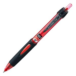 (まとめ) 三菱鉛筆 油性加圧ボールペン パワータンク スタンダード 0.7mm 赤 SN200PT07.15 1本 【×30セット】