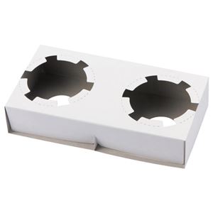 (まとめ) 水野産業 コーン&カップホルダー 1パック(50枚) 【×5セット】