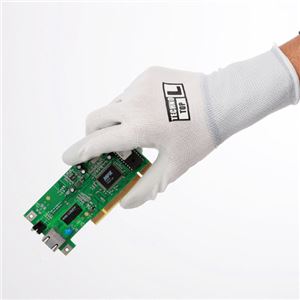 (まとめ) 川西工業 テクノトップ M 白×グレー #2983-M 1双 【×20セット】 - 画像 (3)