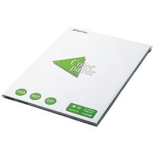 (まとめ) 長門屋商店 Color Paper A3 厚口 白 ナ-1301 1冊(100枚) 【×4セット】