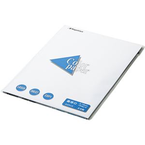(まとめ) 長門屋商店 Color Paper A4 最厚口 白 ナ-3501 1冊(25枚) 【×30セット】