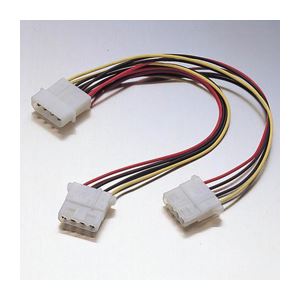 (まとめ)エレコム 内部電源分岐ケーブル KT-LLL【×10セット】