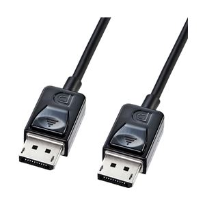 サンワサプライ DisplayPortケーブル（2m・ブラック） KC-DP2K