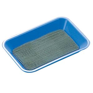 (まとめ) ライオン事務器 ユニークトレー W150×D225×H32mm ブルー No.80N 1個 【×10セット】