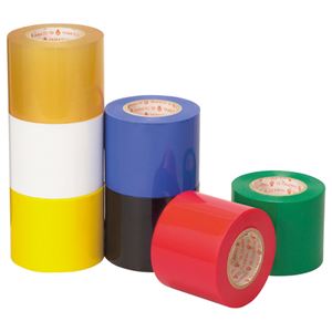 (まとめ) ヤマト ビニールテープ 50mm×10m 黄 NO200-50-1 1巻 【×15セット】 - 画像 (2)