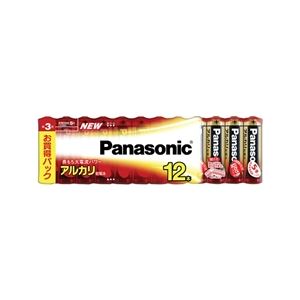 パナソニック(家電) アルカリ乾電池 単3形 12本シュリンクパック LR6XJ/12SW