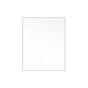 （まとめ） キッズ カラー工作用紙 20枚入 白【×10セット】