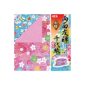 (まとめ) トーヨー 両面友禅千代紙 10118 15cm 小紋【×20セット】