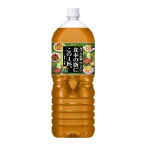 【まとめ買い】アサヒ  食事の脂にこの1杯。緑茶ブレンド PET 2.0L×6本（1ケース）【代引不可】