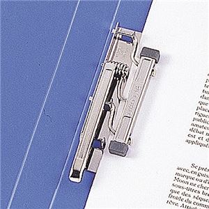 (まとめ) リヒトラブ パンチレスファイル(HEAVY DUTY) A4タテ 160枚収容 背幅25mm 藍 F-367-9 1冊 【×10セット】 - 画像 (2)