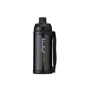 魔法瓶構造 スポーツボトル/水筒 【保冷専用 ブラック】 1L 直飲みタイプ ハンドル付き 『アクティブボーイ2』