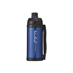 魔法瓶構造 スポーツボトル/水筒 【保冷専用 ブルー】 1L 直飲みタイプ ハンドル付き 『アクティブボーイ2』