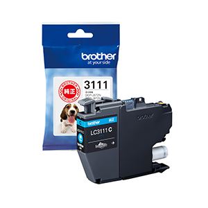 ブラザー工業 インクカートリッジ (シアン) LC3111C