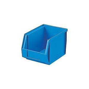 【40セット】 ホームコンテナー/コンテナボックス 【HN-2】 ブルー 材質：PP 〔汎用 道具箱 DIY用品 工具箱〕【代引不可】