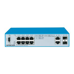APRESIA Systems ApresiaLightFM108GT-PoE【5年間無償保証付き(先出しセンドバック他)】PoE対応レイヤー2スイッチングHUB (50℃耐熱) APLFM108GTPOE