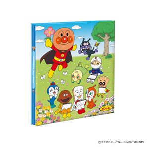 (まとめ) アンパンマン フエルアルバム ビス式/Lサイズ/アートフルプラコート台紙 おえかき アA-LP-102-1【×3セット】
