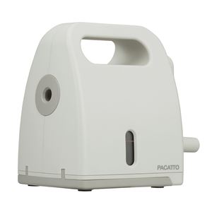 (まとめ) 手動式シャープナー PACATTO(パカット) ベージュ NEK-H101-BE【×5セット】