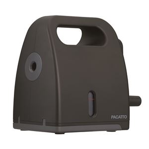 (まとめ) 手動式シャープナー PACATTO(パカット) ブラック NEK-H101-BK【×5セット】