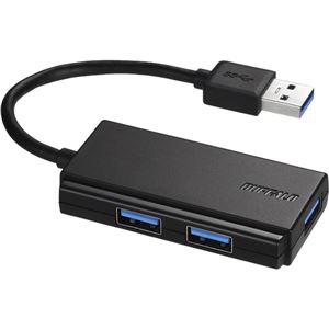 バッファロー(サプライ) USB3.0 バスパワー 3ポート ハブ ブラック BSH3U100U3BKZ