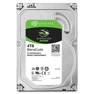 Seagate Guardian Barracudaシリーズ 3.5インチ内蔵HDD 4TB SATA6.0Gb/s 5400rpm 256MB ST4000DM004