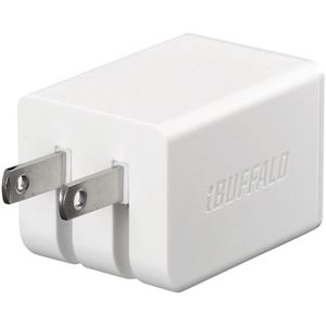 バッファロー(サプライ) 2.4A USB急速充電器 AutoPowerSelect機能搭載 1ポートタイプ自動判別USBx1 ホワイト BSMPA2402P1WH - 画像 (3)