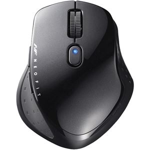 バッファロー(サプライ) 無線 BlueLED 5ボタン NEOFITマウス Sサイズ ブラック BSMBW510SBK - 画像 (2)