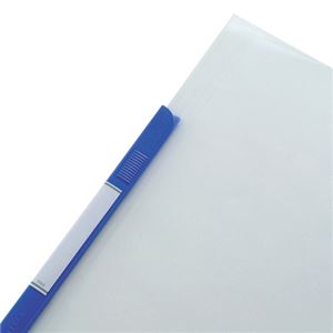 (まとめ) リヒトラブ リクエスト スライドバーファイル A4タテ 20枚収容 赤 502-10 1パック(10冊) 【×5セット】 - 画像 (4)