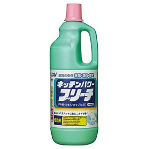 (まとめ) ライオン キッチンパワーブリーチ 1.5kg BLKB1.5 1本 【×15セット】