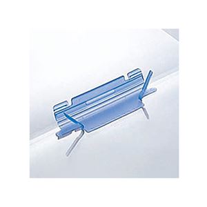 (まとめ) リヒトラブ ルーパーファイル A4タテ 2穴 100枚収容 赤 F-3006-5P 1パック(5冊) 【×10セット】 - 画像 (3)
