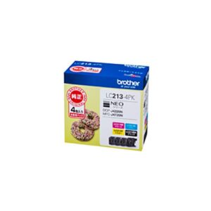 (業務用3セット) 【純正品】 BROTHER ブラザー インクカートリッジ 【LC213-4PK 4色パック】