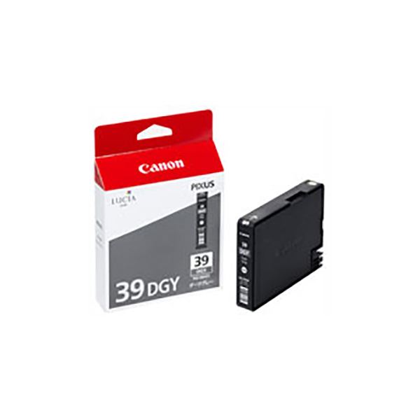 【純正品】 Canon キャノン インクカートリッジ/トナーカートリッジ 【4858B001 PGI-39DGY ダークグレー】