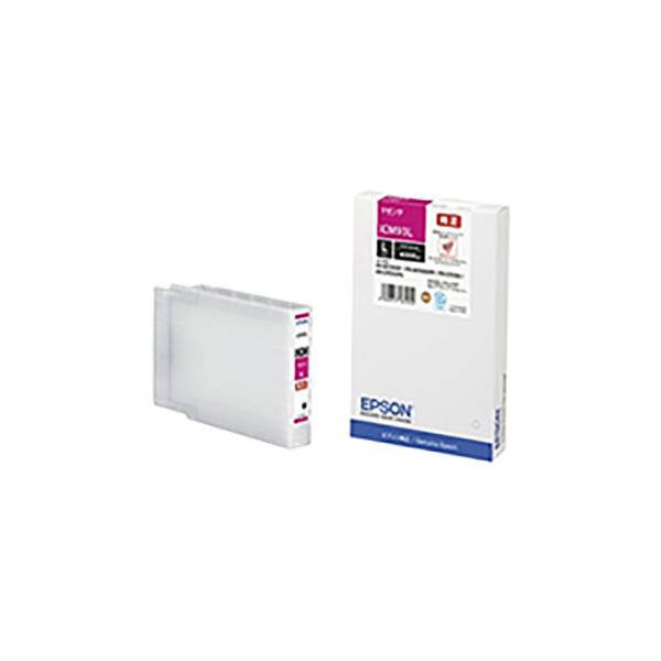 (業務用3セット) 【純正品】 EPSON エプソン インクカートリッジ 【ICM93L マゼンタ】 Lサイズ
