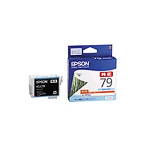 (業務用5セット) 【 純正品 】 EPSON エプソン インクカートリッジ 【ICLC79 ライトシアン】
