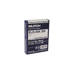 (業務用3セット) 【純正品】 MUTOH ムトー インクカートリッジ 【RJ3-INK-BK ブラック】