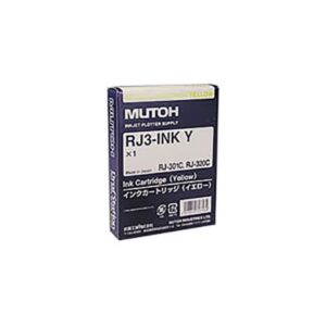 (業務用3セット) 【純正品】 MUTOH ムトー インクカートリッジ 【RJ3-INK-Y イエロー】