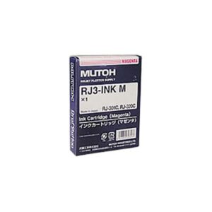 (業務用3セット) 【純正品】 MUTOH ムトー インクカートリッジ 【RJ3-INK-M マゼンタ】
