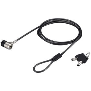 バッファロー(サプライ) ピンシリンダー錠ワイヤーロック(統一キー対応) 統一キーNo.1 BSL05S01