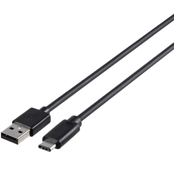 バッファロー(サプライ) USB2.0ケーブル(A to C) 0.5m ブラック BSUAC205BK